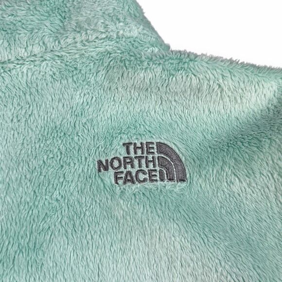 THE NORTH FACE Women’s Mint Green Osito Fleece Full-Zip Jacket Size Large - Picture 14 of 14